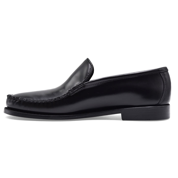 Mocassini Uomo G.H. BASS Weejuns Cobra Venetian Nero In Pelle