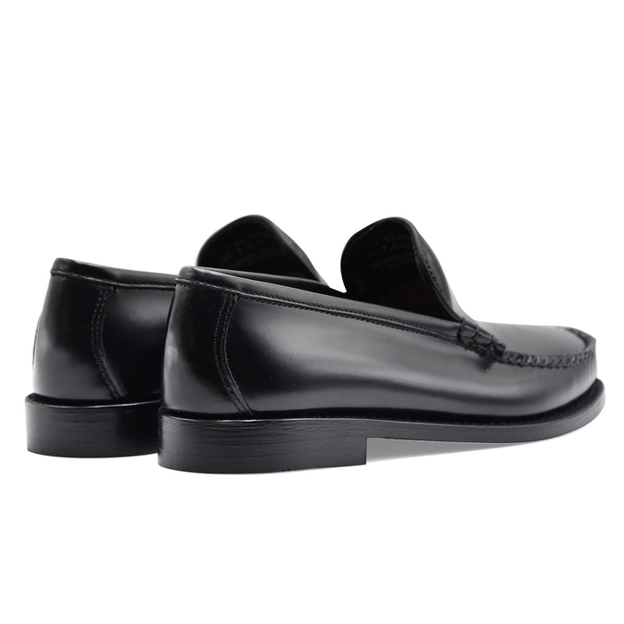 Mocassini Uomo G.H. BASS Weejuns Cobra Venetian Nero In Pelle