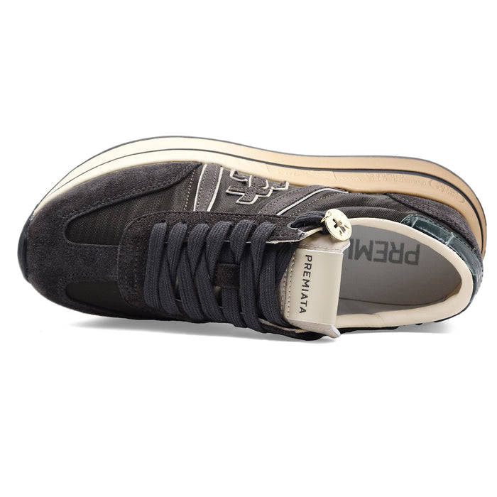 Sneakers Premiata Donna Bethcoin 8505 Testa Moro Logo Laterale
