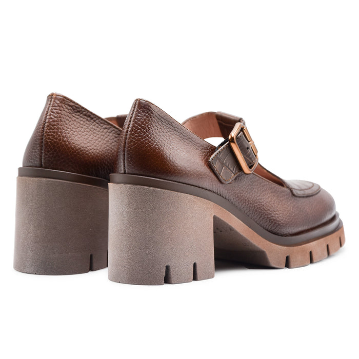 Mary Jane Hispanitas Donna Bolero Marrone Con Fibbia Regolabile