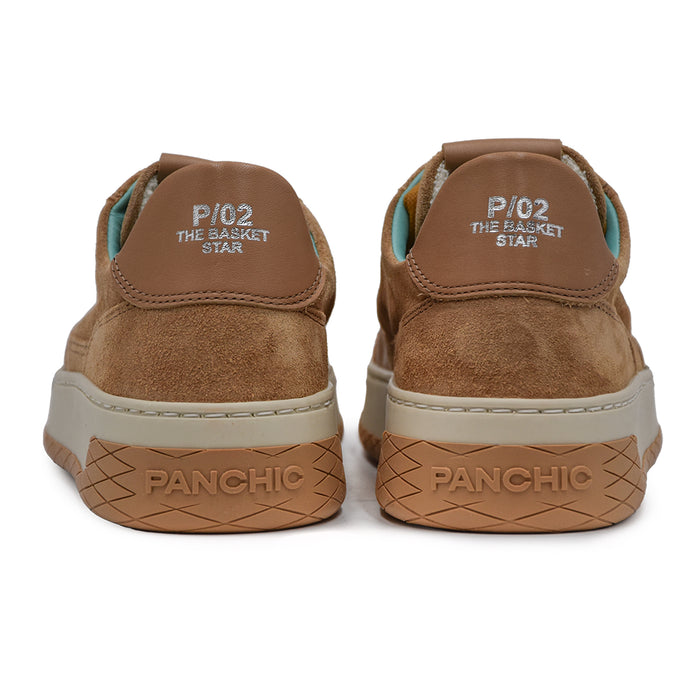 Panchic Sneakers Low-Top Biscotto Uomo Dal Mix Di Materiali