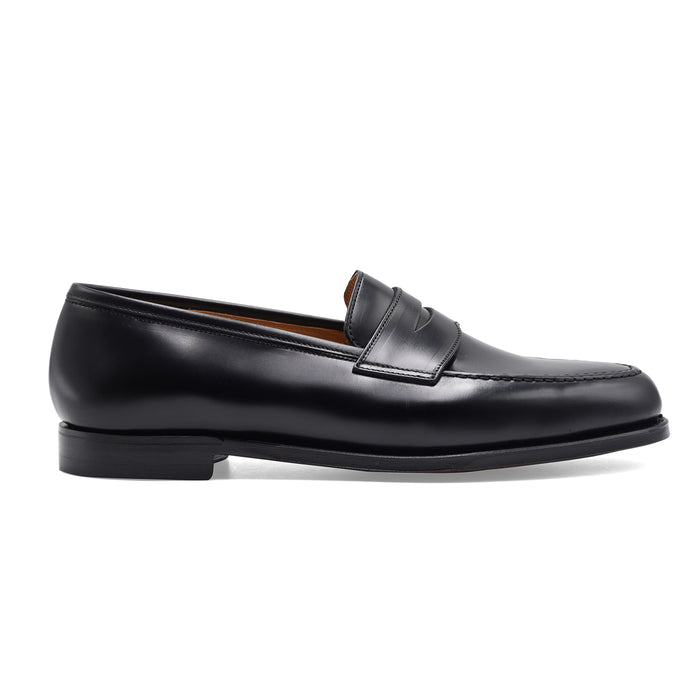 Mocassini Crockett & Jones Boston Uomo Iconico In Pelle Nera