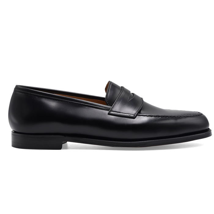 Mocassini Crockett & Jones Boston Uomo Iconico In Pelle Nera