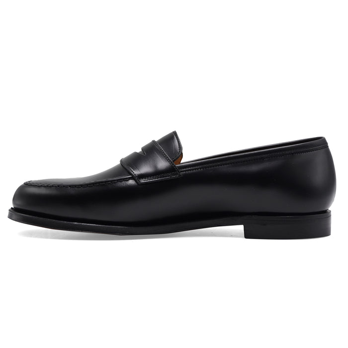 Mocassini Crockett & Jones Boston Uomo Iconico In Pelle Nera
