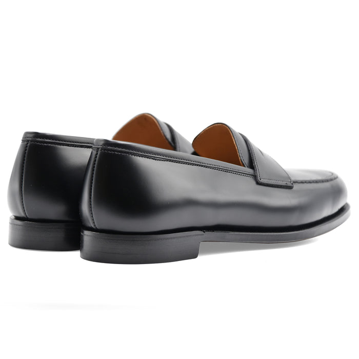 Mocassini Crockett & Jones Boston Uomo Iconico In Pelle Nera
