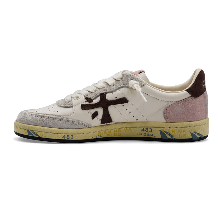 Premiata Women's Sneakers BSKTCLAD VAR.8284 Soft White Leather