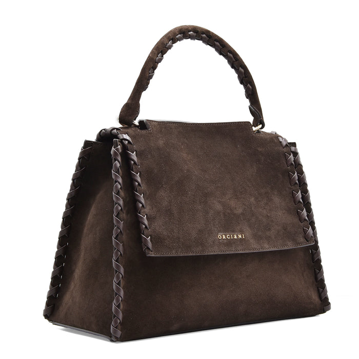 Borsa Orciani Sveva Peach Media Donna Testa Moro Sofisticata