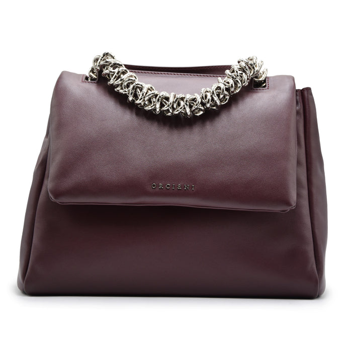 Borsa Orciani Sveva Nappa Bold Media Chianti Design Accattivante