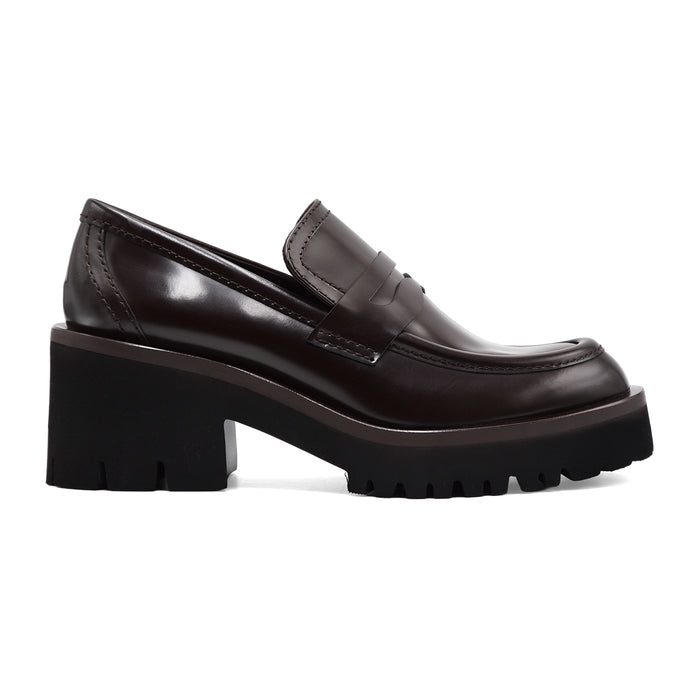 Mocassini Donna Guglielmo Rotta Cady Ebony Vaschetta Frontale