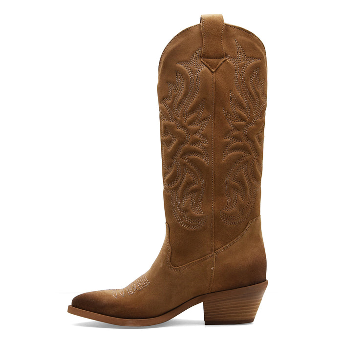 Texani Gisél Moiré Donna CALIFORNIA In Pelle Scamosciata Beige