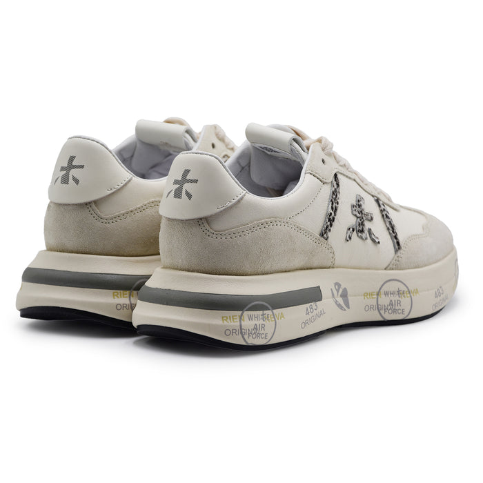 Sneakers Premiata Cassie 7682 Panna Beige Dallo Stile Iconico