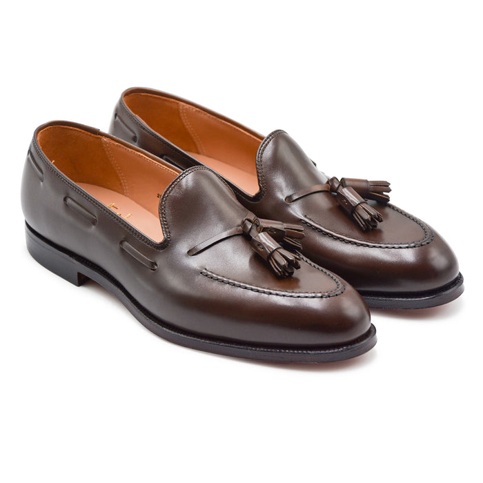 Mocassini Crockett & Jones Cavendish Dark Brown Burnished Calf