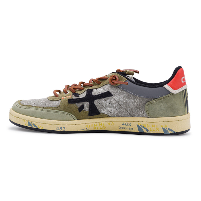 Premiata BSKT Clay 7845 Men's Sneakers in Antique Sage Grey
