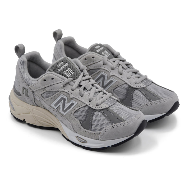 Sneakers New Balance 878 Donna Suede Mesh Grigio Ammortizzato
