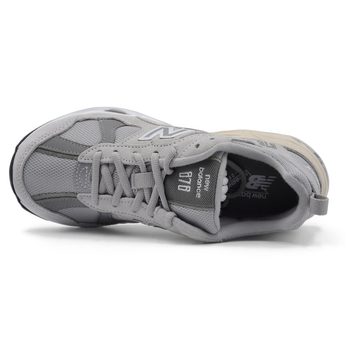 Sneakers New Balance 878 Donna Suede Mesh Grigio Ammortizzato