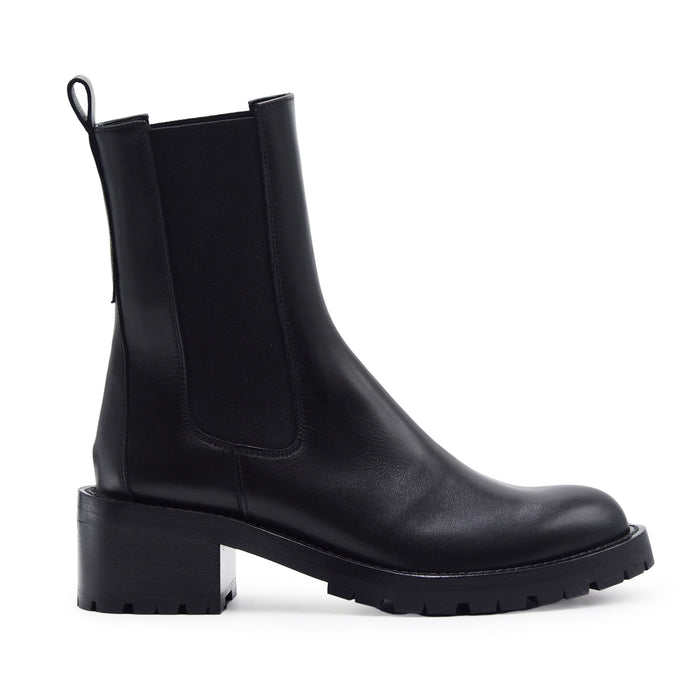 Stivaletti Guglielmo Rotta Donna Pelle Pregiata Nero COLE RANCH