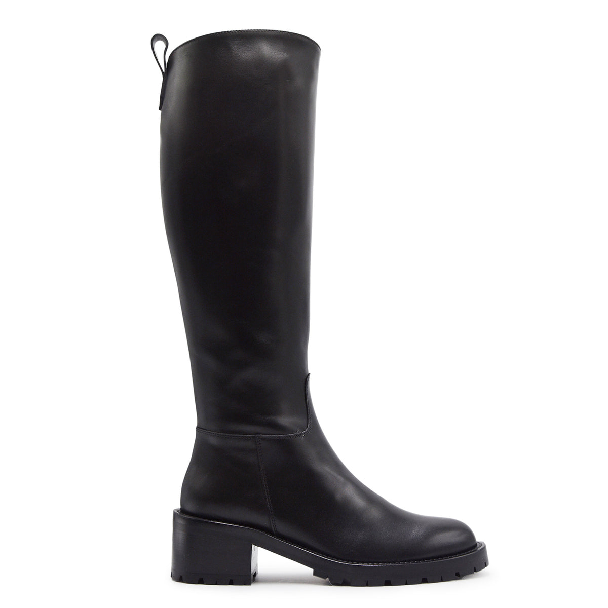 Guglielmo Rotta Women's COLIN RANCH Black Leather Zip-Up Boots | Sabot ...