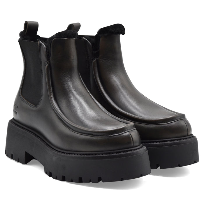 Copenhagen Studios Stivaletto Donna CPH725 Nero Teddy Interno