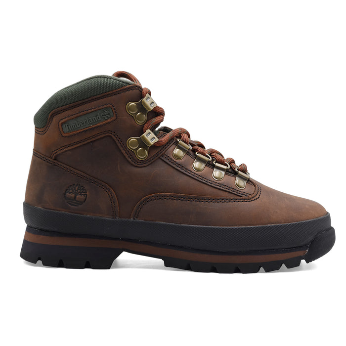 Timberland Donna Stivaletto Marrone Mid Lace Boot Stile Pedula