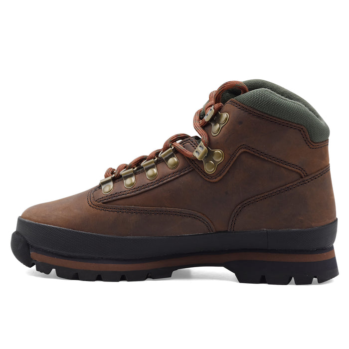 Timberland Donna Stivaletto Marrone Mid Lace Boot Stile Pedula