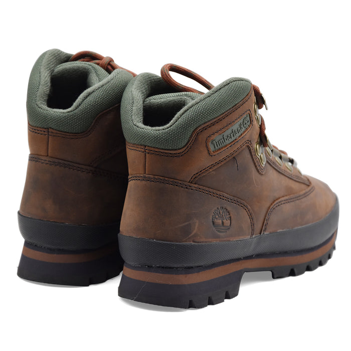 Timberland Donna Stivaletto Marrone Mid Lace Boot Stile Pedula