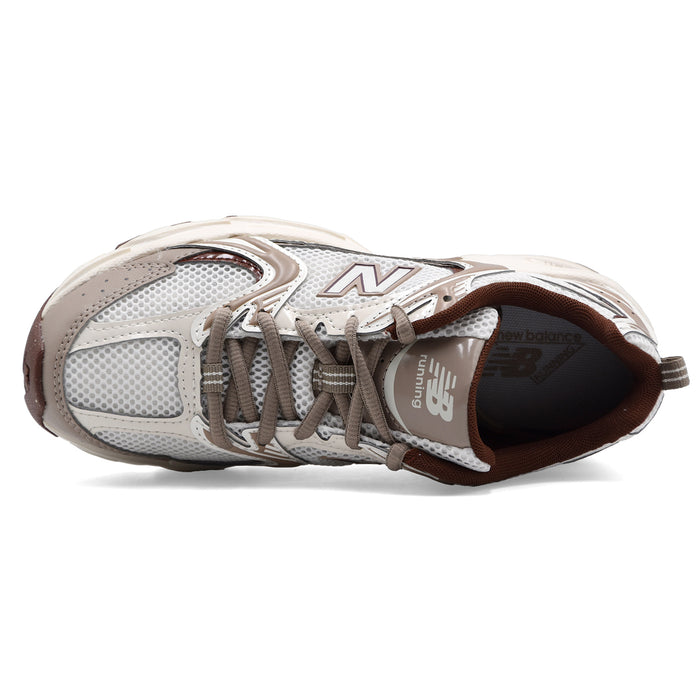 New Balance Donna Sneakers Ammortizzata Tessuto Tecnico Bianco