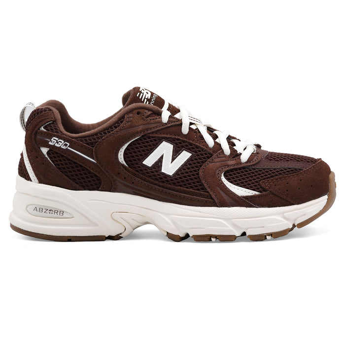 Sneakers New Balance Donna U530SCW Pelle Scamosciata Marrone