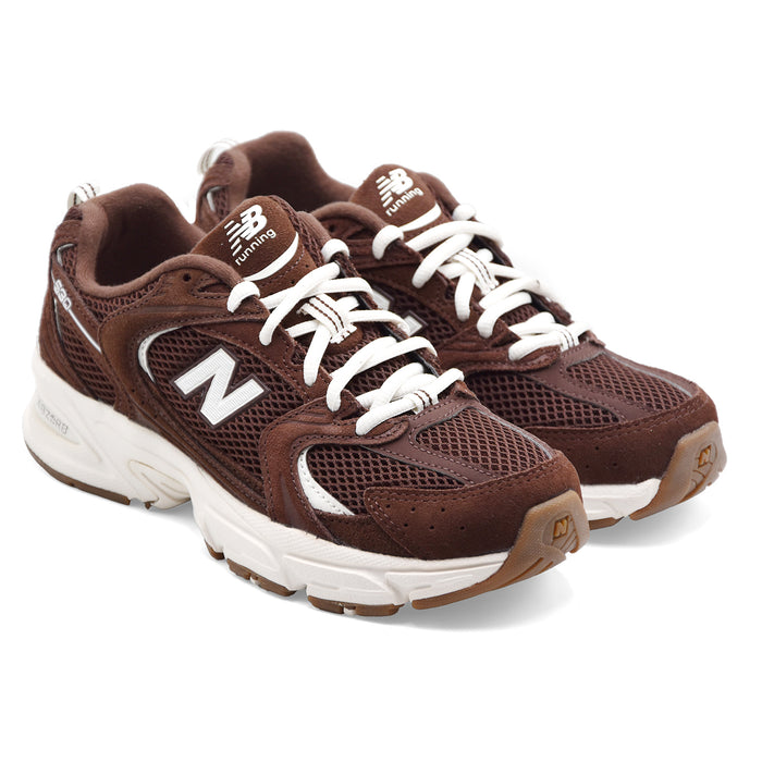Sneakers New Balance Donna U530SCW Pelle Scamosciata Marrone