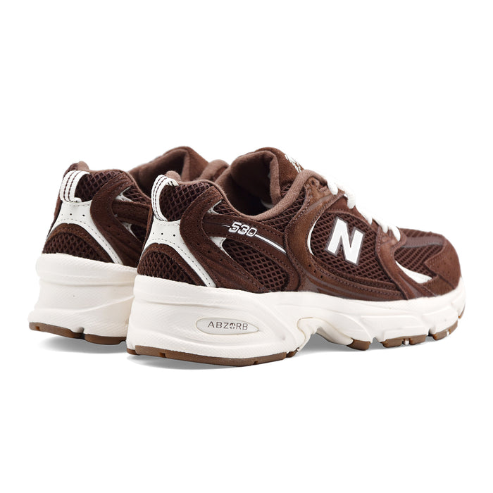 Sneakers New Balance Donna U530SCW Pelle Scamosciata Marrone