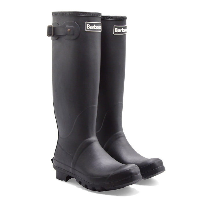 Barbour Bede Stivali Donna Gomma Nera Perfetti Per La Pioggia