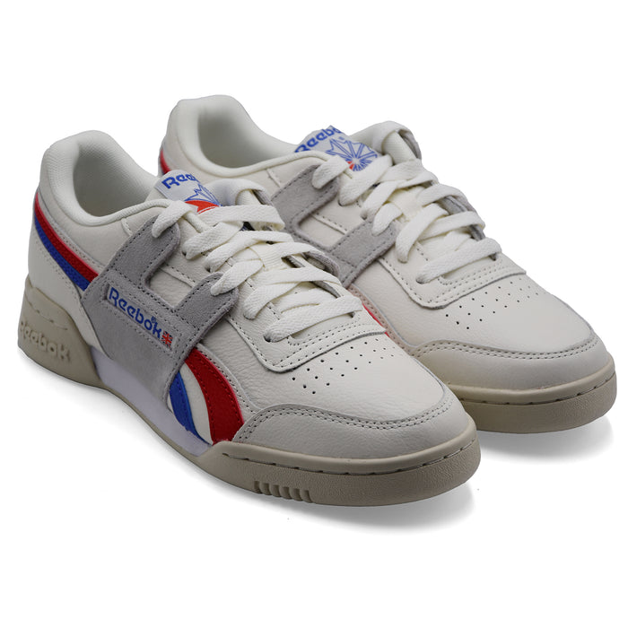 Sneakers Reebok Workout Plus Uomo Crema Dal Design Old School