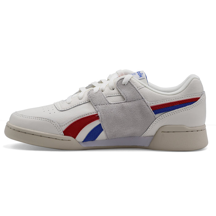Sneakers Reebok Workout Plus Donna Bianco Crema Stile Training