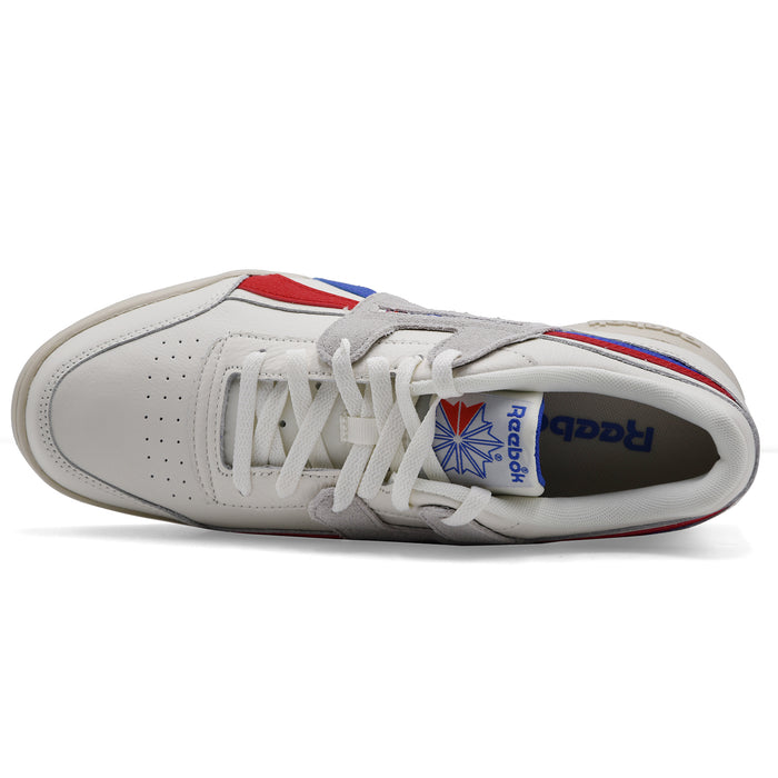 Sneakers Reebok Workout Plus Donna Bianco Crema Stile Training