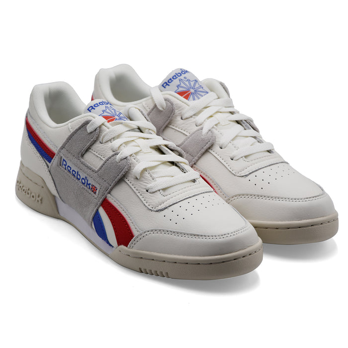 Sneakers Reebok Workout Plus Donna Bianco Crema Stile Training