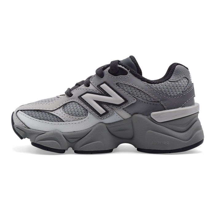 Sneakers Bambino New Balance 9060 Grigio Con Interno Imbottito