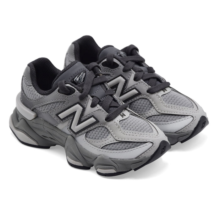Sneakers Bambino New Balance 9060 Grigio Con Interno Imbottito