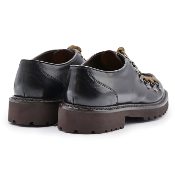 Stringate Doucal’s Uomo Commander Pelle Testa Moro Ganci Hiking