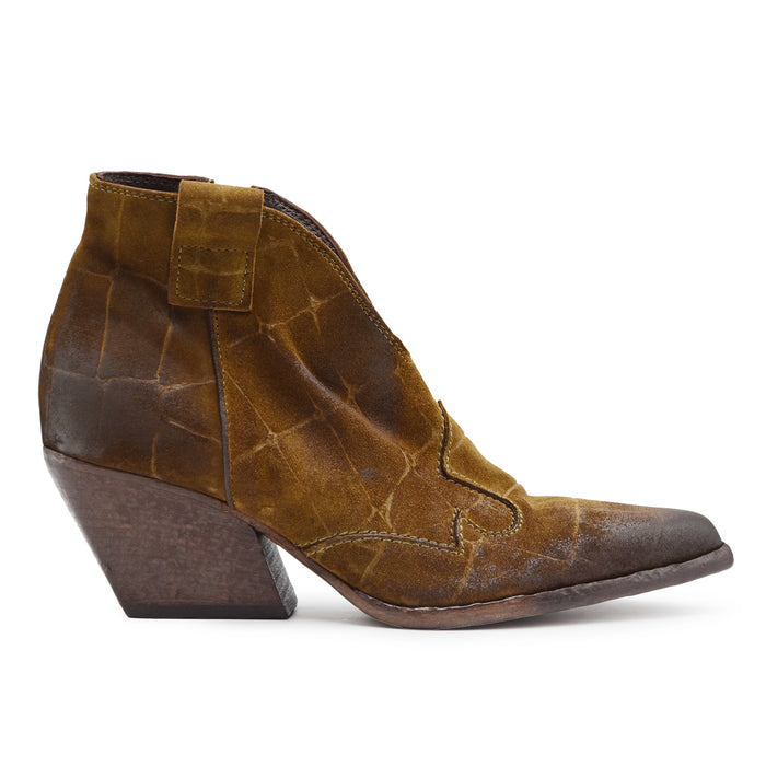 Tronchetti Texani Elena Iachi Donna Marrone Dal Design Grintoso