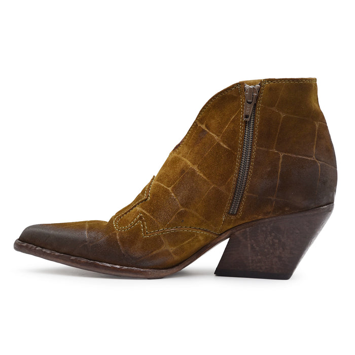 Tronchetti Texani Elena Iachi Donna Marrone Dal Design Grintoso