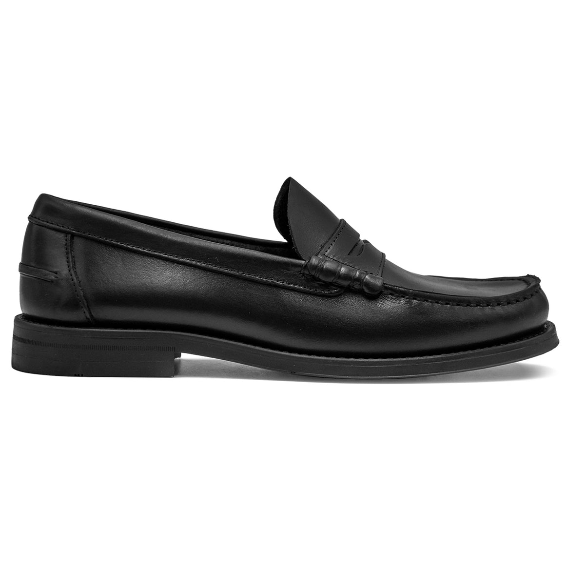 Saxone mocassino uomo, in pelle martellata bordeaux, pianta