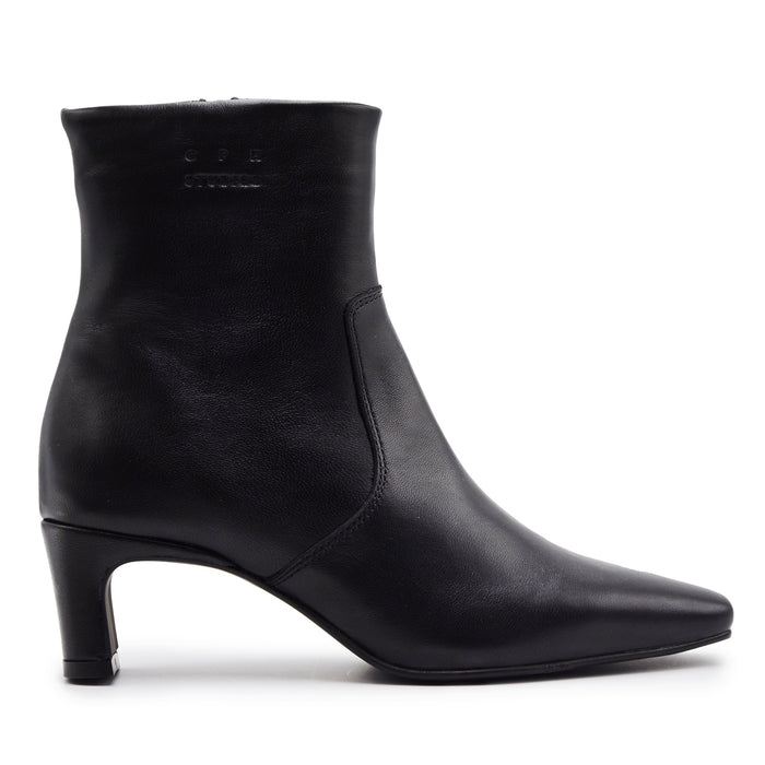 Stivaletto Copenhagen Donna CPH296 Pelle Nero Con Zip Laterale