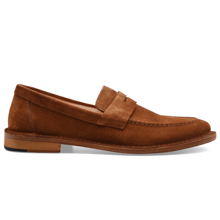 Astorflex Fastflex 25 Men's Suede Havana Loafers Made In Italy