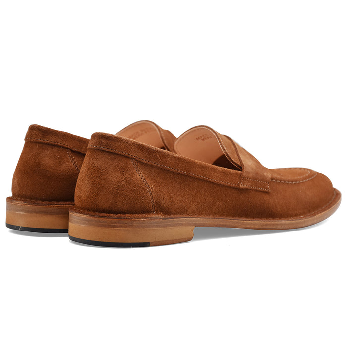 Astorflex Fastflex 25 Men's Suede Havana Loafers Made In Italy