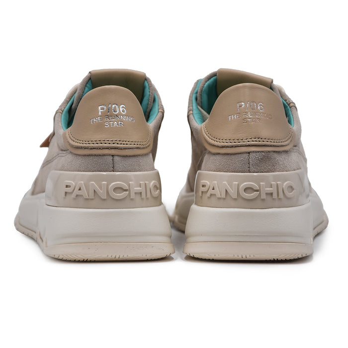 Sneakers Panchic P06 Grigio Uomo Con Suola Imponente A Contrasto