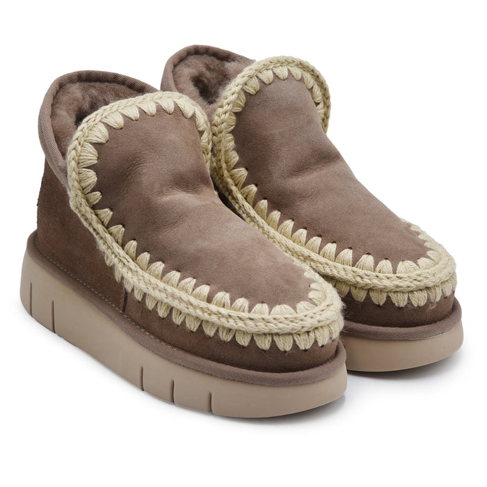 Stivaletti Mou Donna Grigio Eskimo Buonce Sneaker Molto Caldo