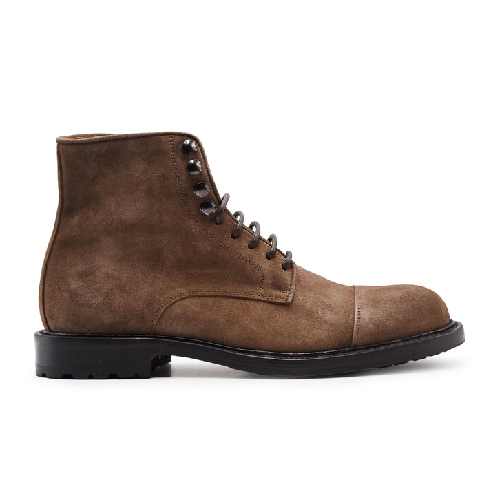 Scarponcini Cerbero Uomo GR 11 In Pelle Scamosciata Tortora