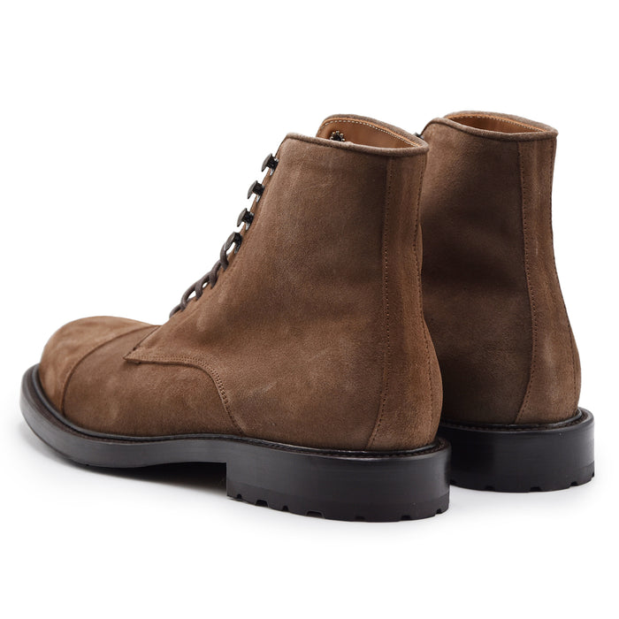 Scarponcini Cerbero Uomo GR 11 In Pelle Scamosciata Tortora