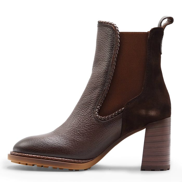 Stivaletti Hispanitas Espresso Donna Silhouette Chelsea Rivista