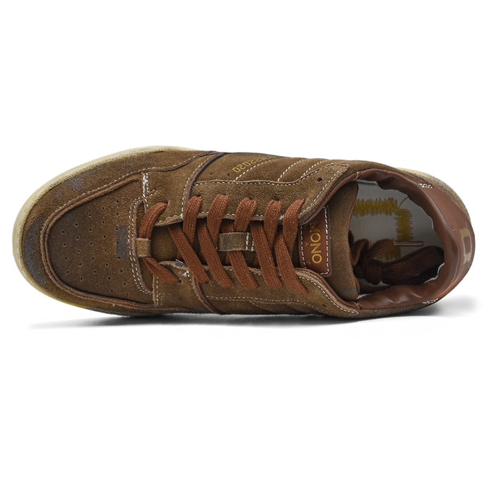 Monoway Sneakers Uomo Howard Marrone Look Decisamente Vintage