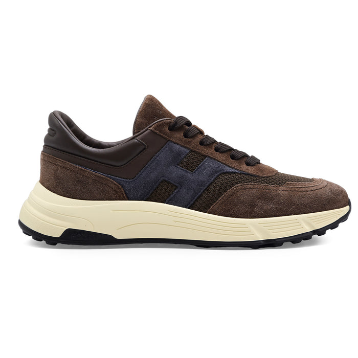 Sneakers Hogan Hyperlight Marrone Testa Di Moro Uomo Dinamico